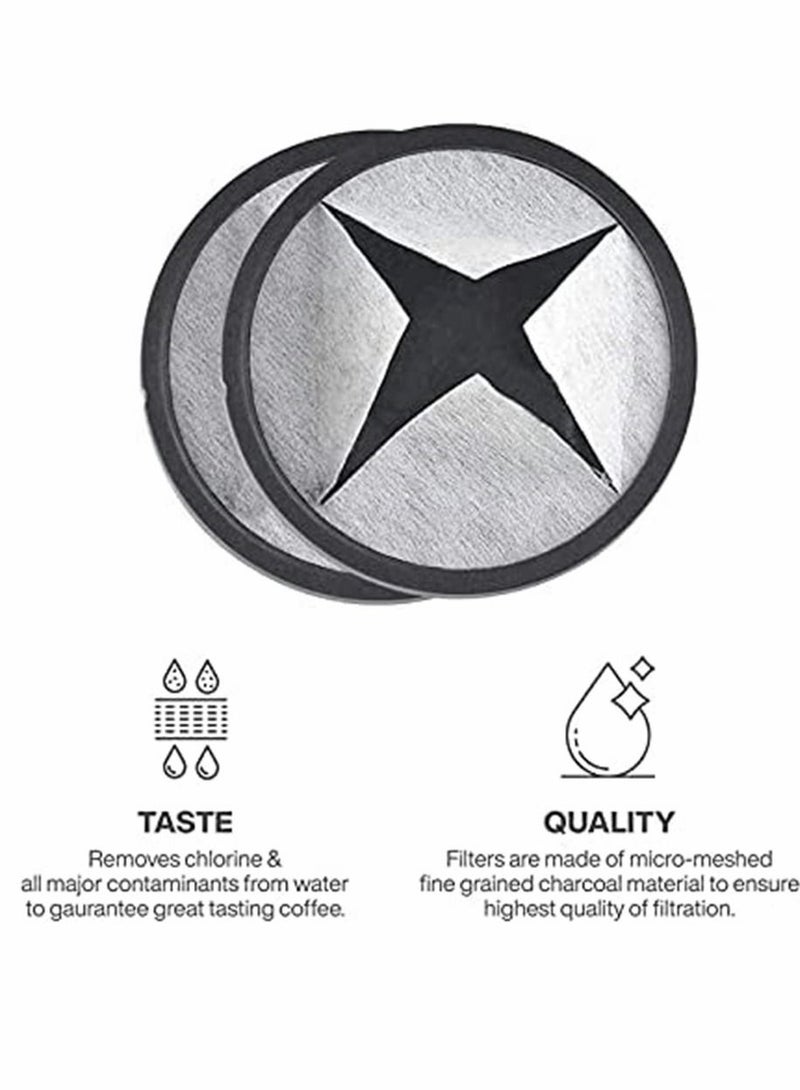 SYOSI 12-Pack Replacement Charcoal Water Filter Discs for Mr. Coffee Brewers Coffee Machines - Image 3