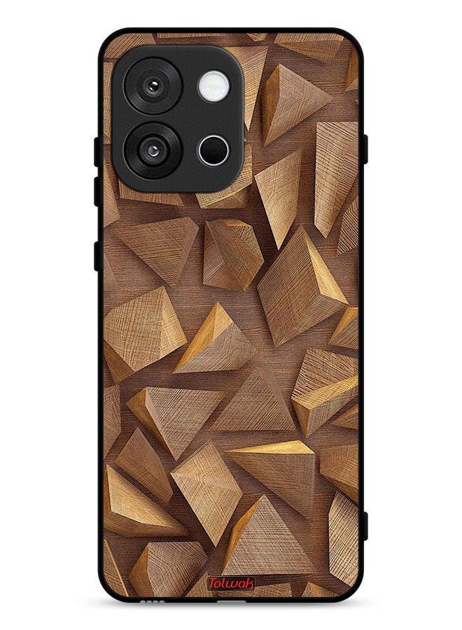 Tolwak OnePlus 13T Protective Case Cover Wood Pieces Art - Image 1