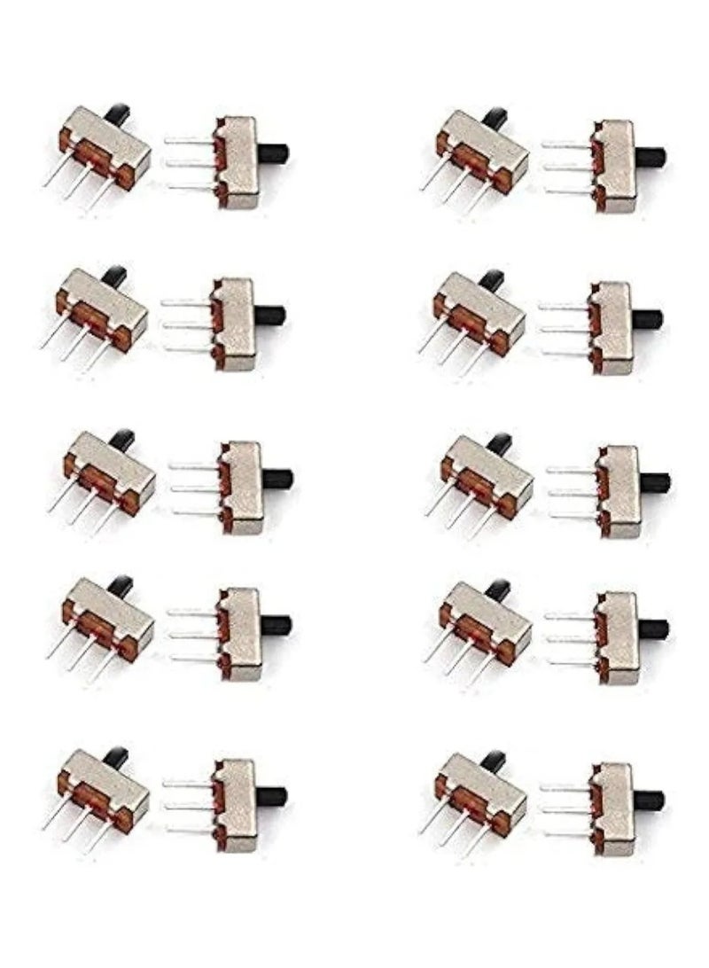 100pcs SS-12D00 1P2T عمودي التبديل التبديل