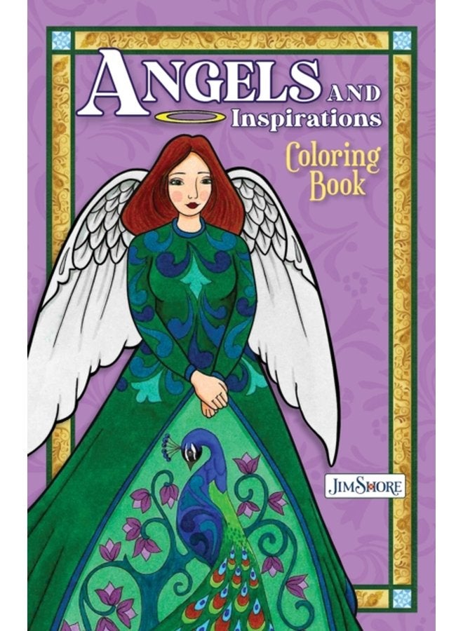 Jim Shore Angels and Inspirations Coloring Book - Paperback