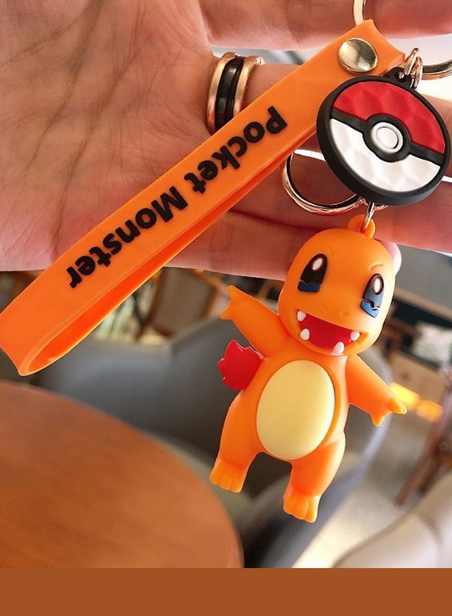 Silicone Multiple Cartoon Keychain