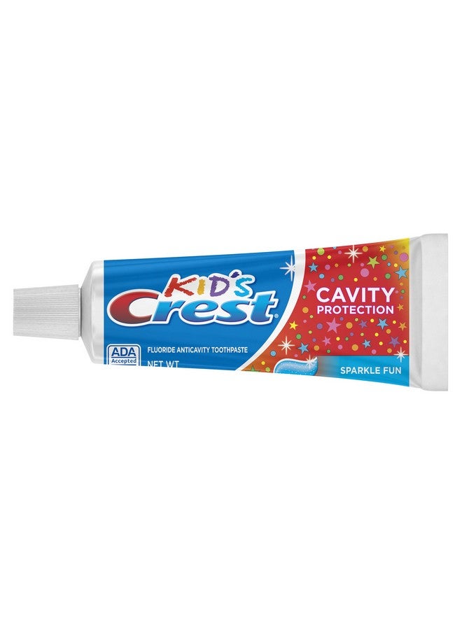 كرست معجون أسنان كريست كيدز، مضاد للتسوس بالفلورايد، بنكهة Sparkle Fun، أنبوب 4.6 أونصة - Image 1