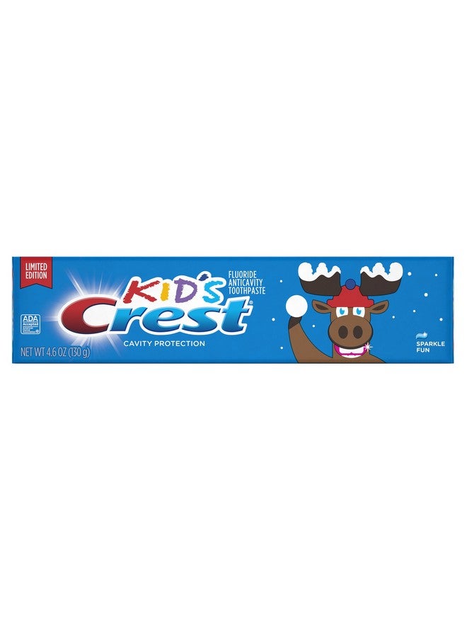 كرست معجون أسنان كريست كيدز، مضاد للتسوس بالفلورايد، بنكهة Sparkle Fun، أنبوب 4.6 أونصة - Image 2