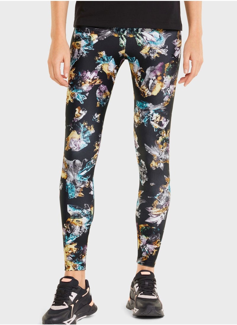 PUMA - Crystal G High Waist Aop Leggings - Image 1