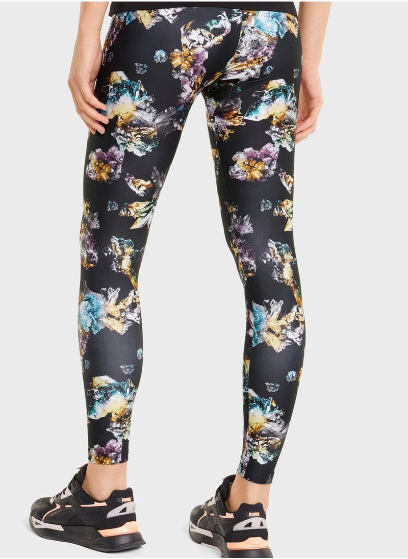 PUMA - Crystal G High Waist Aop Leggings - Image 1