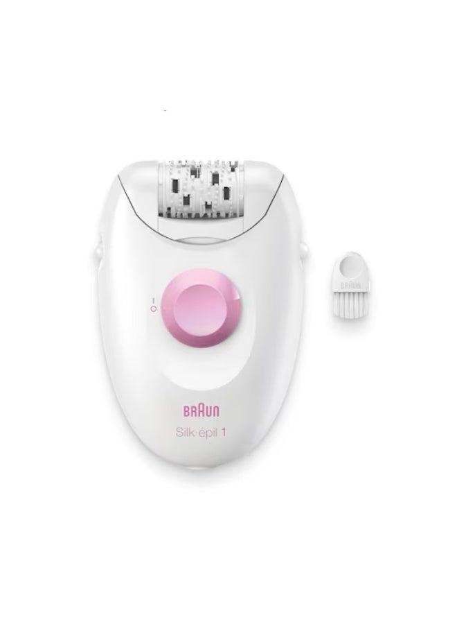 Braun Silk-épil 1 Epilator for Women, White - SE1-000 - Image 3