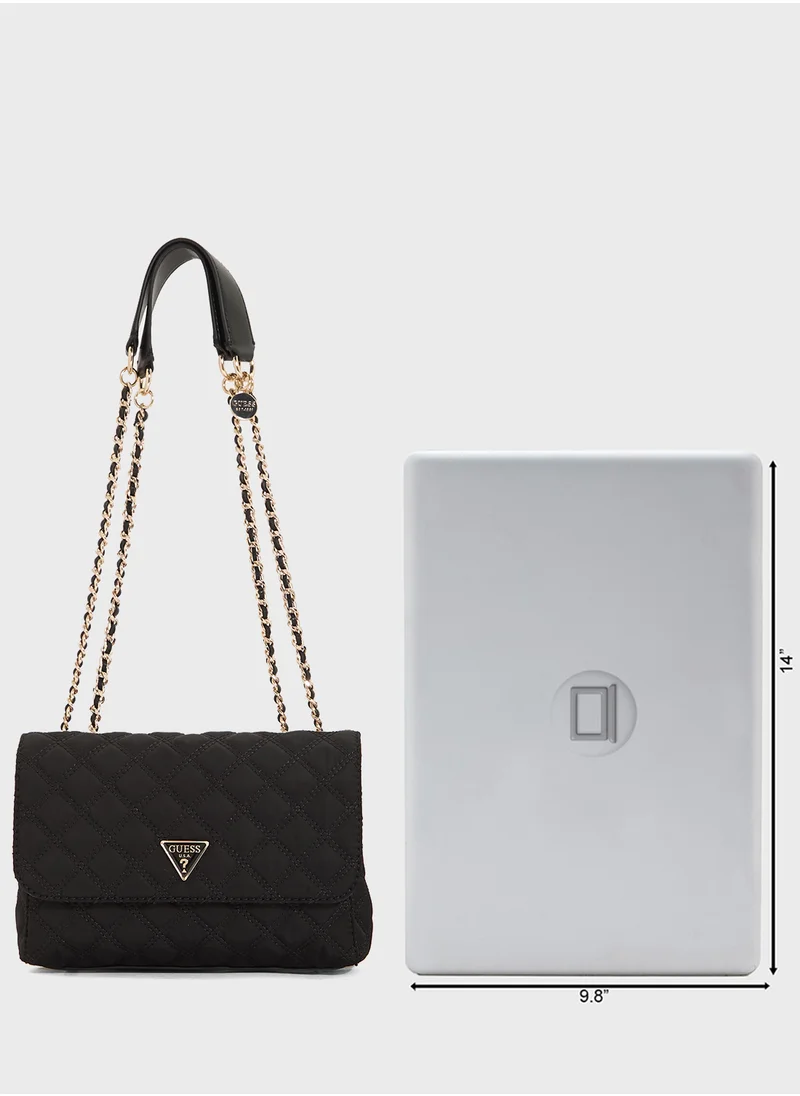 GUESS Giully 2 Comp Cnvrtble Flap