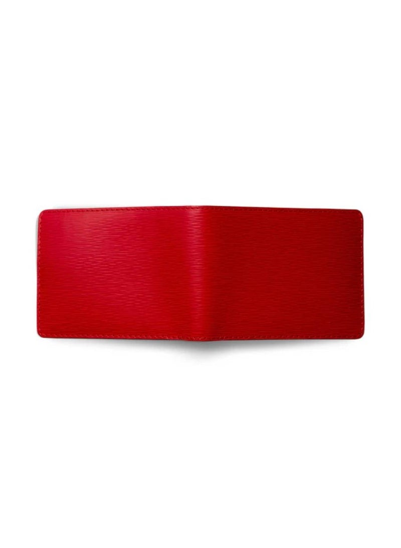 Luxury genuine leather wallet – elegant red color - Image 3