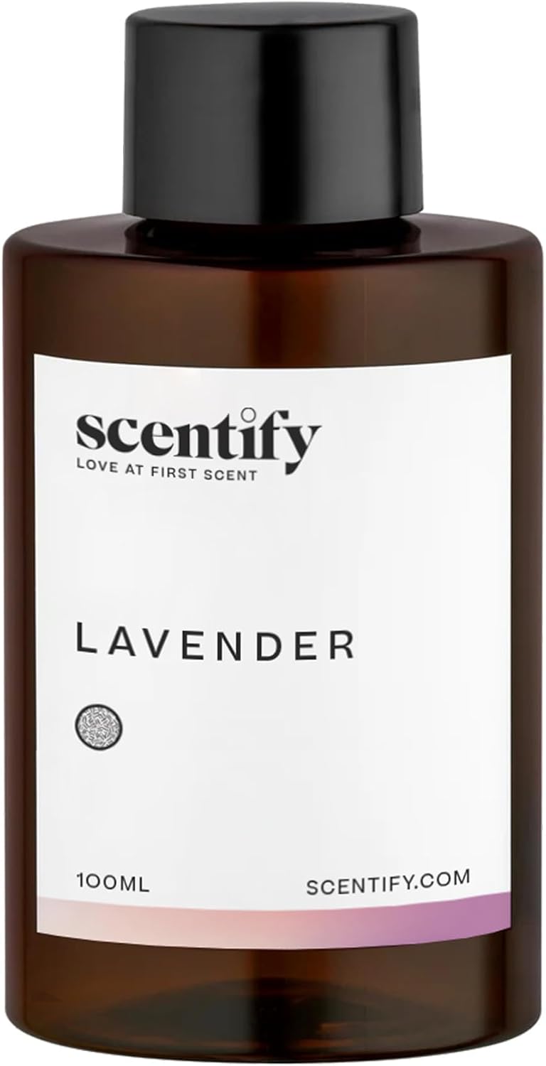 Scentify عطر زيت الخزامى والمسك للبخاخات من سنتيفي - زيت عطري فاخر بنغمات البرغموت والفانيليا وخشب الأرز - عطر عطري مريح غير سام وصديق للحيوانات الأليفة 3.4 أونصة - Image 2