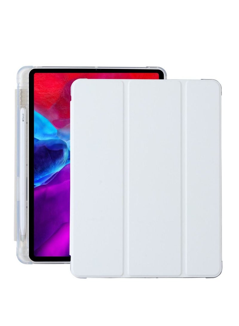 Loquat Protective Case With Pen Slot For White iPad 