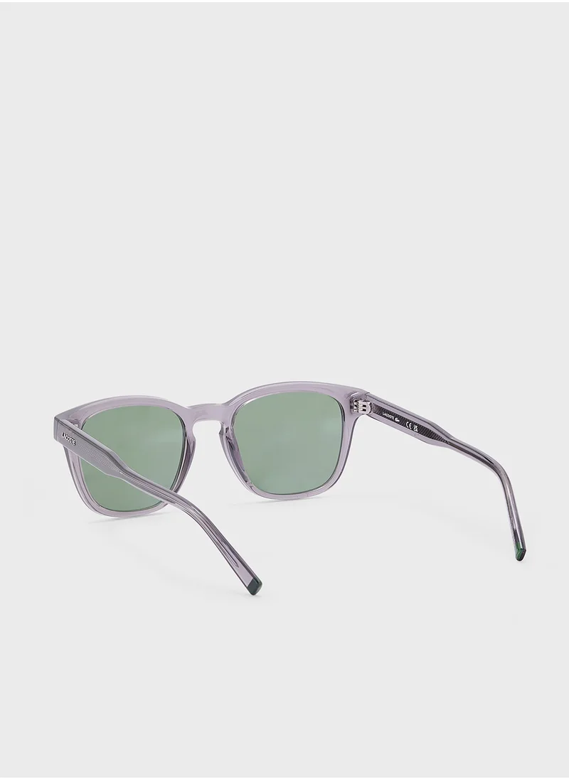 LACOSTE Modified Rectangle Sunglasses L6026S