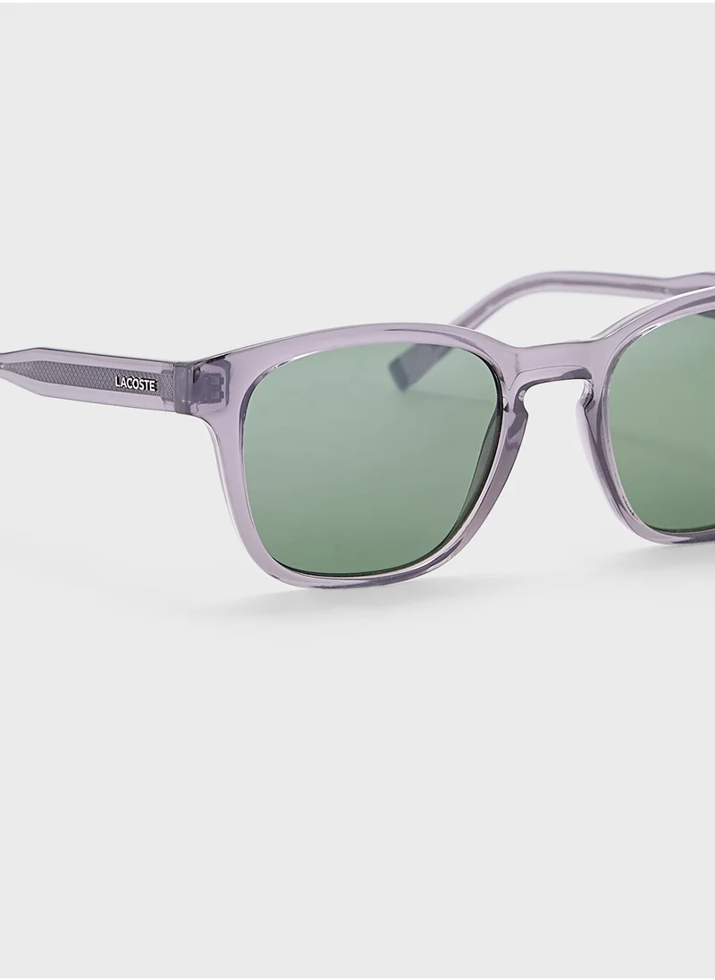 LACOSTE Modified Rectangle Sunglasses L6026S
