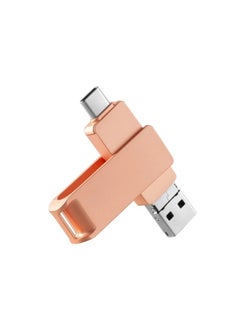 Generic Type-c Mobile Hard Drive Solid State Sotg Cable Type-cu Plate Set-made 16g Metal 32-Color:Gold-Capacity:1G-1TB  - Image 2