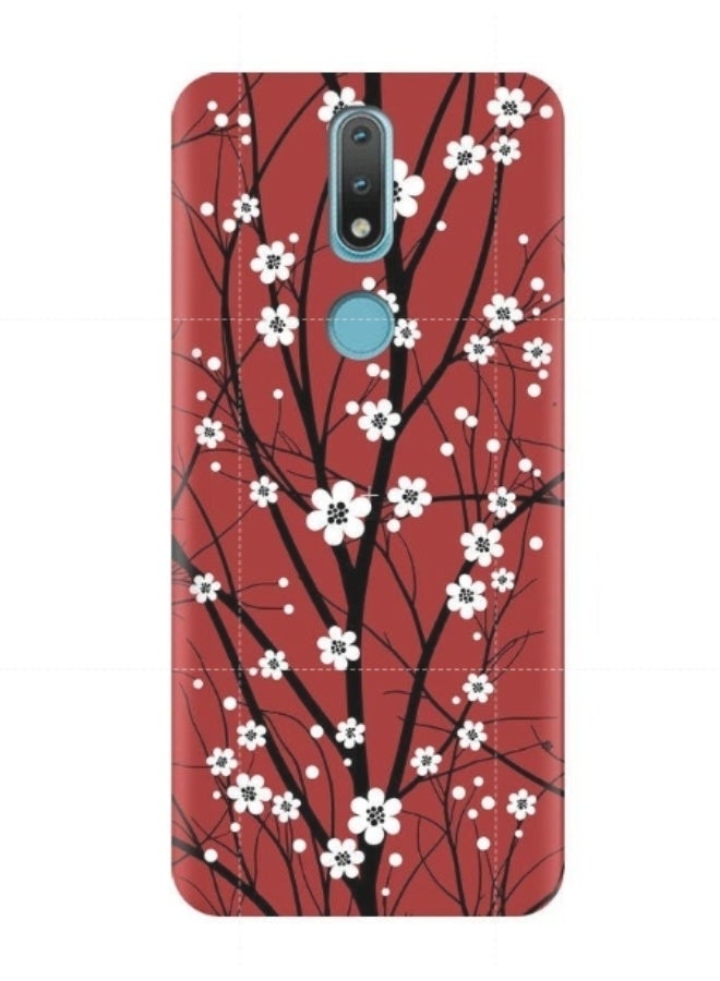 غطاء حماية واقٍ لهاتف نوكيا 2.4 أحمر