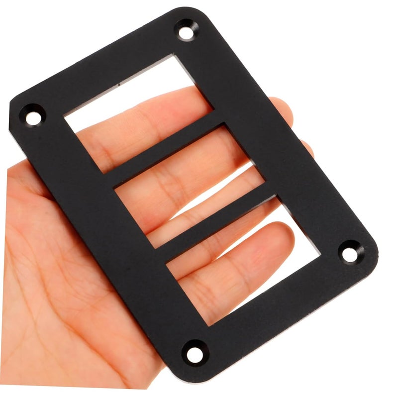 2 قطعة لوحة مفتاح روكر أسود حامل علبة عصابة لـ RV والقارب قوس التركيب - Image 5