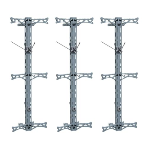 Hawk Hunting Helium 30Inch Gen 2 Climbing Stick with Lightweight Helium Rope Silent Stack Nesting System and Silent Lock Technology 3Pack - Image 1