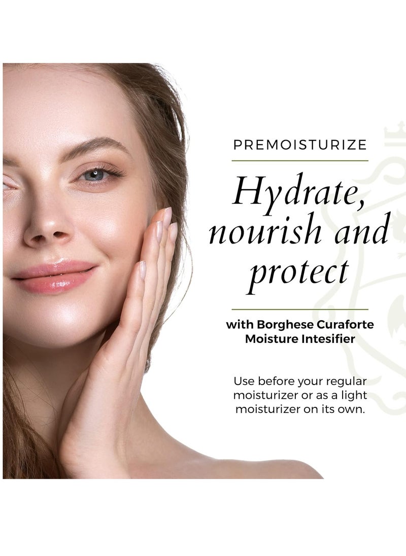 Borghese Borghese Curaforte Moisture Intensifier - Moisturizer Booster Serum for Uneven Tone & Fine Lines with Hyaluronic Acid & Collagen, For All Skin Types  - Image 3