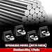 ISINFLASH Cyber Hooks Heavy Duty Steel LTrack Hooks Fit for Tesla Cybertruck 2024 2025 2026 OEM Style Compatible with 2024 Tesla Cybertruck Bed Rail Enclosed Trailer Accessories 4PCS - Image 2
