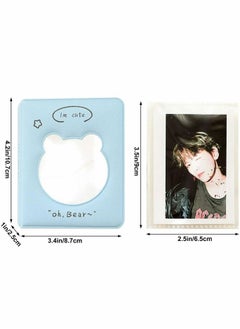 Y&D 3 Inch Mini Photo Album Kpop Photocard Binder, Bear Hollow Holder Book, Business Card Book Holder, Sleeves 36 Pockets  - Image 3