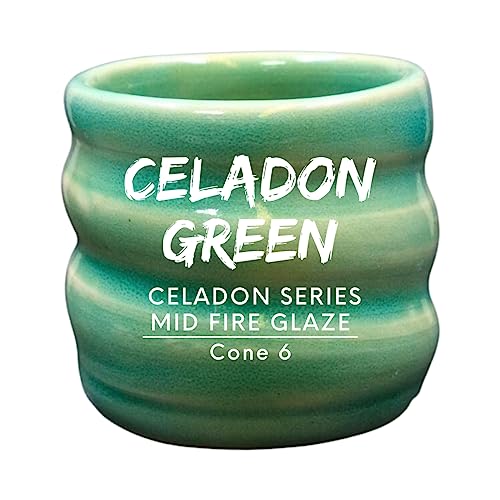 Penguin Pottery - Variety Set - Mid Fire Celadon Series - Cone 6 - Includes 8 4oz Jars - Image 2
