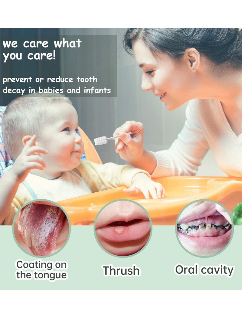 ULHYC 60pcs Disposable Baby Toothbrush Tongue Gum Gauze Cleaner for 0-36 Month Infant Newborn Kid Children Oral Care - Image 5