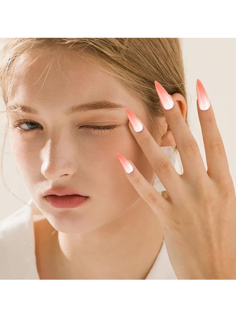 SOLARAE Powder for Nails | Nail Art Powder | Chrome Powder, Powder 9 Colors, Gradient Powder, Multicolor and Pigmented Nail Palette Sets, DIY Nail Arts Nail Designs Manicure Accessories for Nails - Image 4