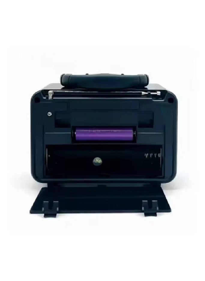 Meier - Rechargeable Radio with Wireless Connection/MP3-PT Player /USB/TF Card/AUX(M-1231BT (Golden)) - Image 1