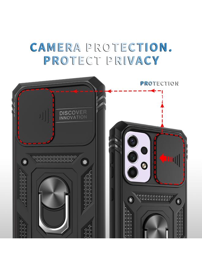 erorex Case For Samsung Galaxy A33 5G Sliding Camera Cover TPU + PC Phone Case - Image 3