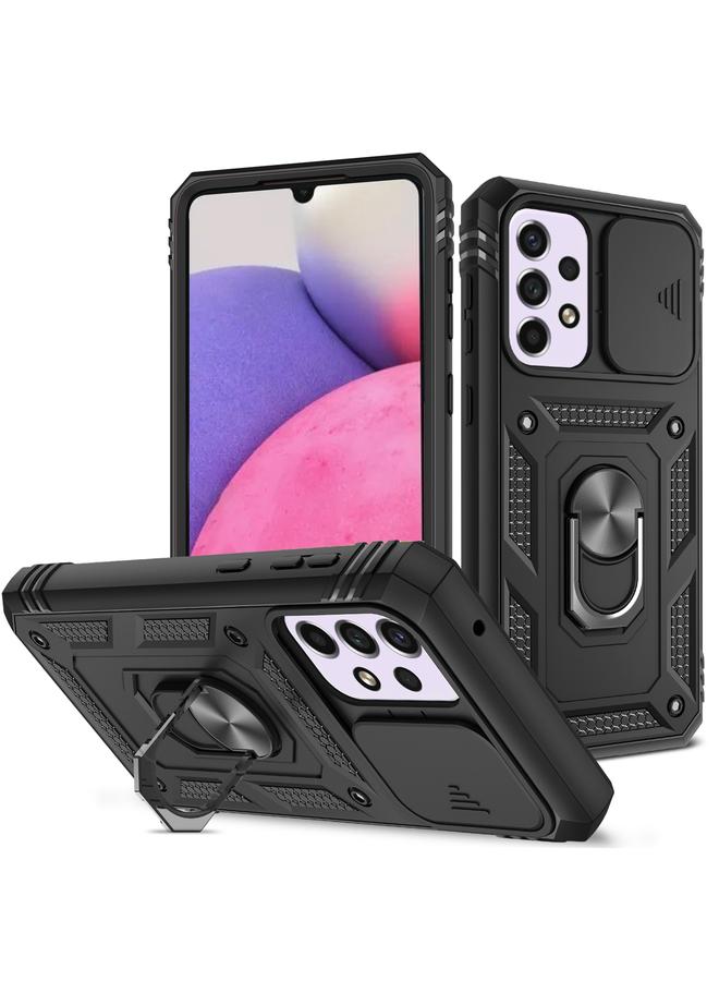 erorex Case For Samsung Galaxy A33 5G Sliding Camera Cover TPU + PC Phone Case - Image 1