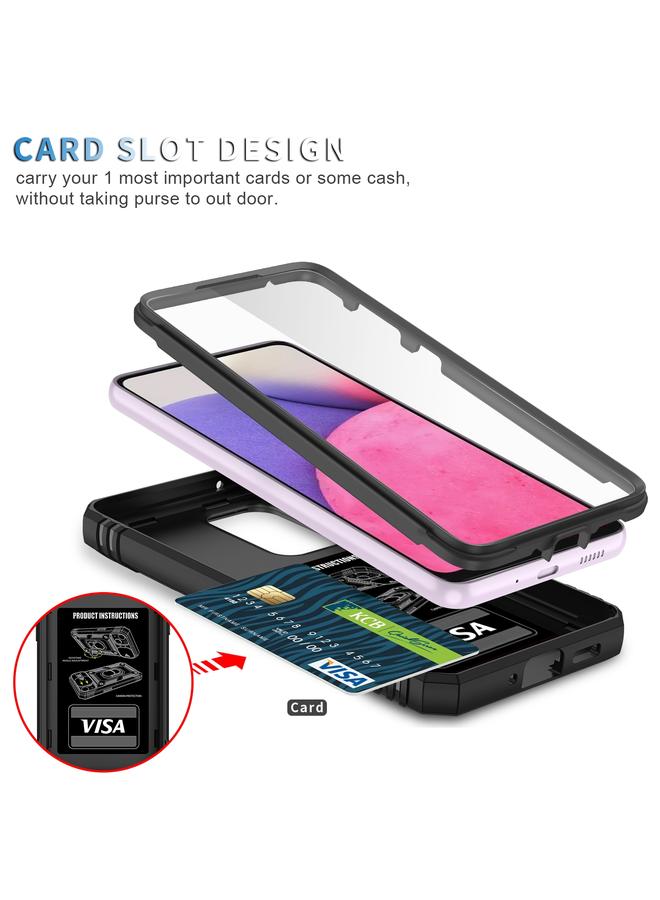 erorex Case For Samsung Galaxy A33 5G Sliding Camera Cover TPU + PC Phone Case - Image 5