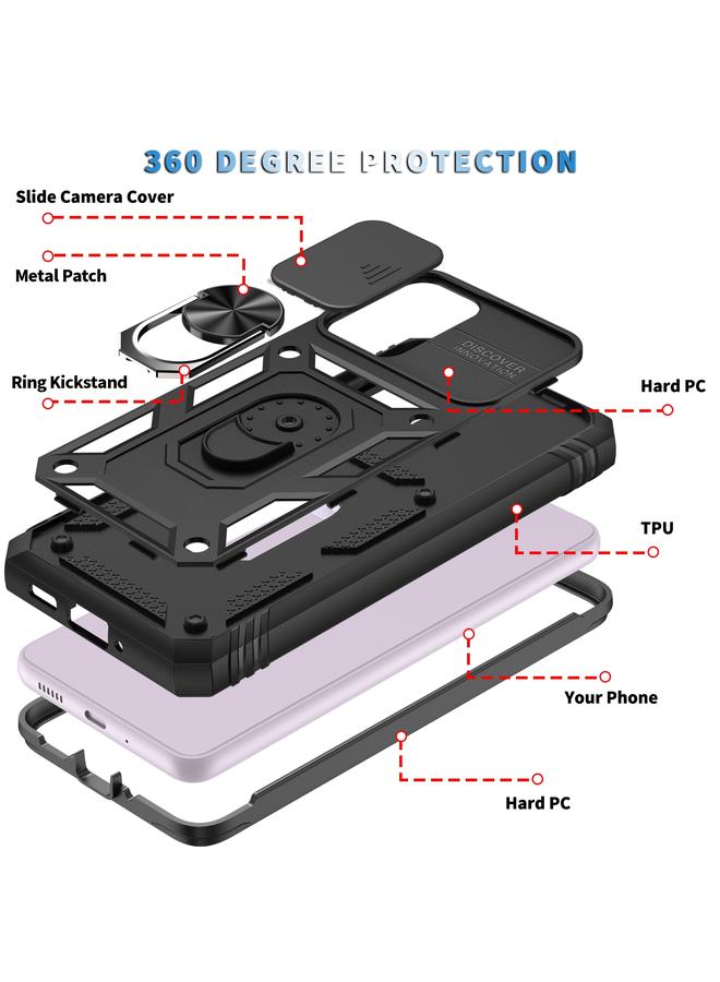 erorex Case For Samsung Galaxy A33 5G Sliding Camera Cover TPU + PC Phone Case - Image 2