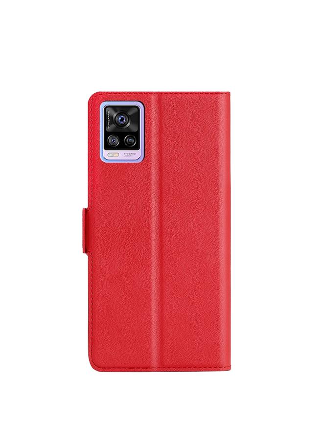 إيروريكس جراب لهاتف vivo S7 5G / V20 Pro مصنوع من جلد البولي يوريثان الحراري مع مشبك جانبي رفيع للغاية - Image 3