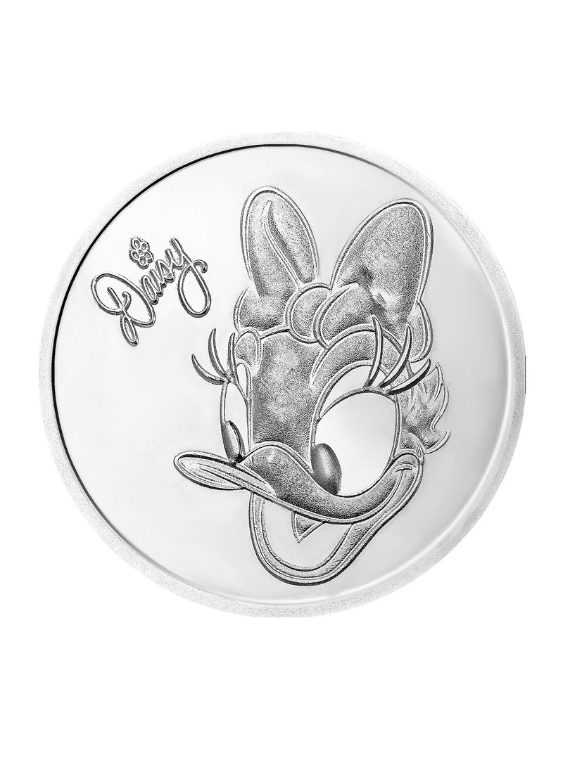 BTC 10g Disney Silver Coin - Daisy Duck - Image 2
