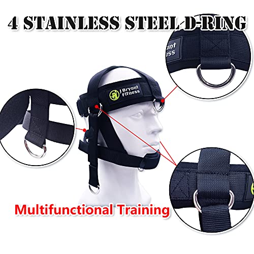 J Bryant Neck Harness Head Weight Lifting with Chain Adjustable Strap Neck Exercise Equipment - Image 4
