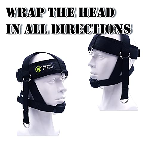 J Bryant Neck Harness Head Weight Lifting with Chain Adjustable Strap Neck Exercise Equipment - Image 2