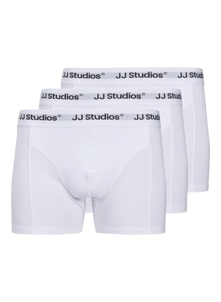 JACK & JONES 3 Pack Jacsoho Solid Trunks