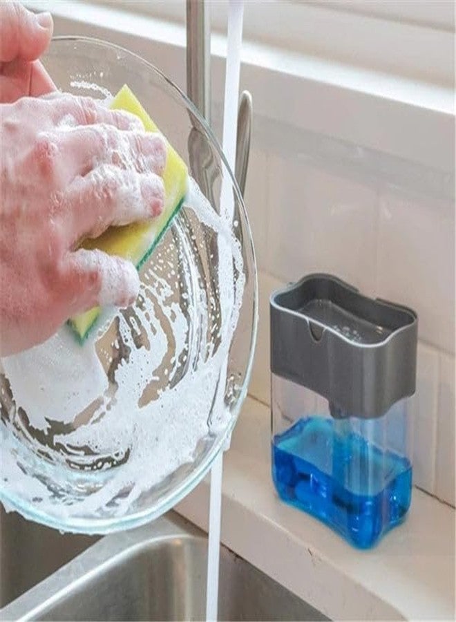 VIRTUEV 2-in-1 Soap Dispenser: Space-Saving, Dual-Function Design for Efficient Dispensing of Soap, Lotion, and More - Image 3