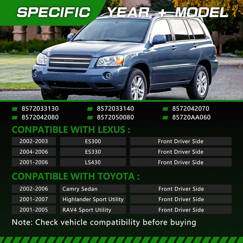 TCFWED Power Window Motor for Lexus and Toyota Models - Image 2