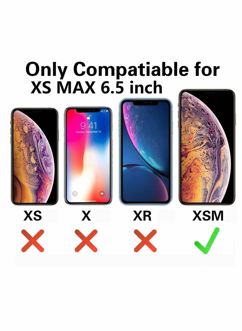 Y&D iPhone Xs Max Case 6.5-inch, Luxury Grey Marble Design Graphics Stone Pattern Ultra Slim Thin Flexible Bumper Soft Rubber TPU Silicone Protective Phone Cover for Girls Womens Agate Slice - Image 3