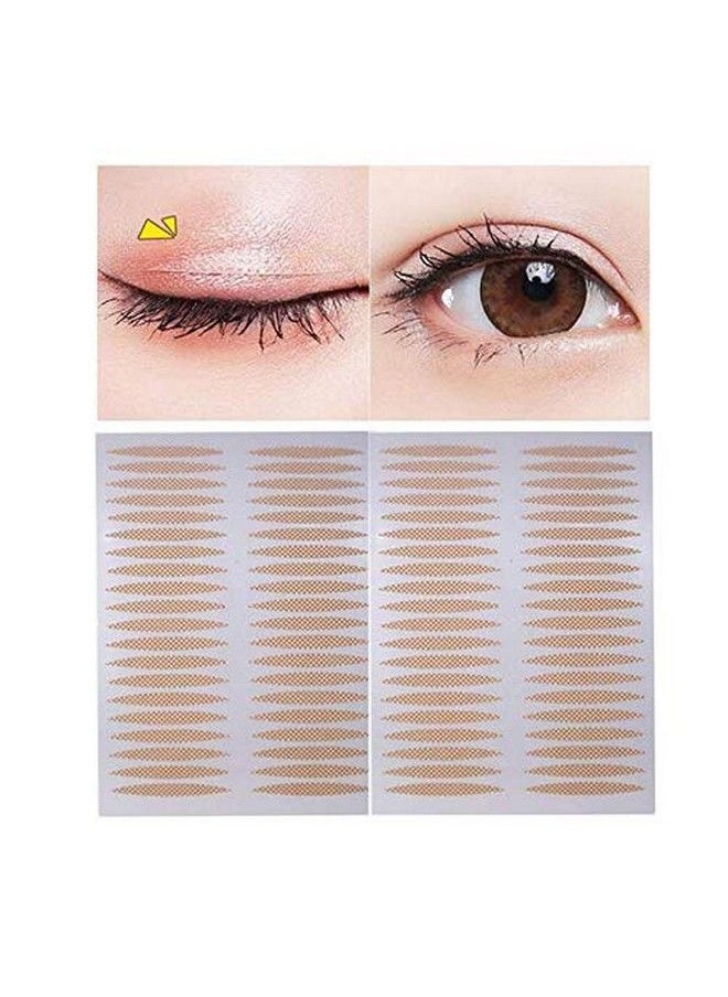 ericotry 800 Pcs Makeup Breathable Lace Eyelid Tape Invisible Single Side Double Eyelid Stickers Big Eye Decoration Perfect For Hooded Droopy Uneven Small Eyes  - Image 1