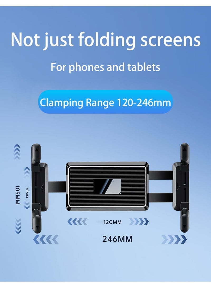 Bukela Car Tablet Mount Holder, Universal Vehicle Backseat Headrest Stand - Image 2