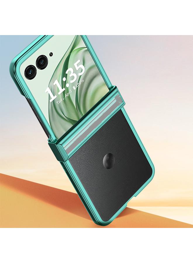 erorex Case For Motorola Razr 50 Ultra Three Parts 6D Electroplating PC Shockproof Phone Case - Image 3