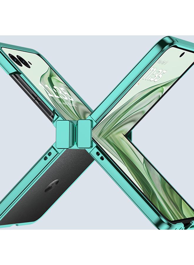 erorex Case For Motorola Razr 50 Ultra Three Parts 6D Electroplating PC Shockproof Phone Case - Image 4