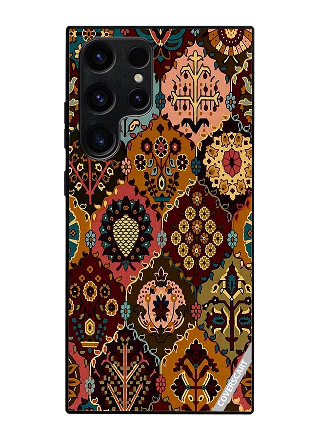 COVERSCART Protective Case Cover For Samsung Galaxy S23 Ultra Pattern Design Multicolour