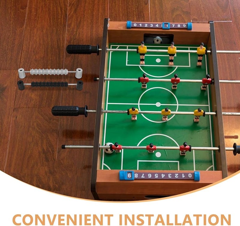 2Pcs Black Plastic Foosball Scorekeepers Bead Counters Easy Installation for Family Office Games - Image 4