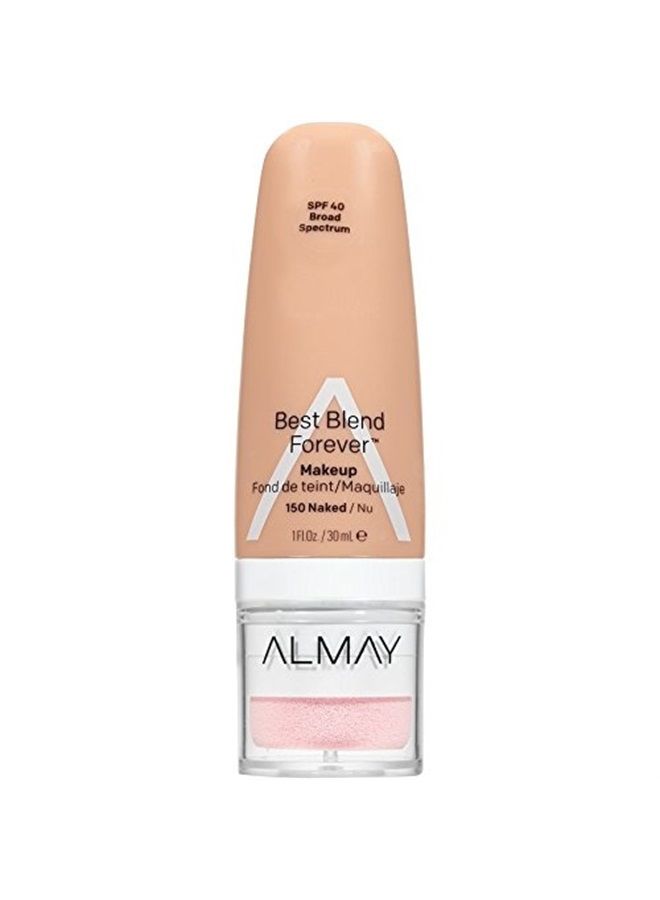 Almay Best Blend Forever Foundation, Naked, 1 fl. oz., SPF 40 Broad Spectrum - Image 1