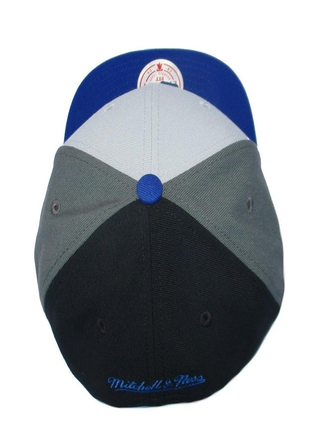 Mitchell & Ness MLB Triple Play Liberty Snapback Adjustable Hat Cap - Gray/Team Colors (US, Alpha, One Size, Gray, Los Angeles Dodgers) - Image 3