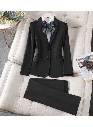 New Fashionable Women's Slim Fit Suit Set - pzsku/Z03F33B86AFB6FEB272AFZ/45/1745829336/ce60948e-f6db-4563-92ef-c8f7e7209f7a
