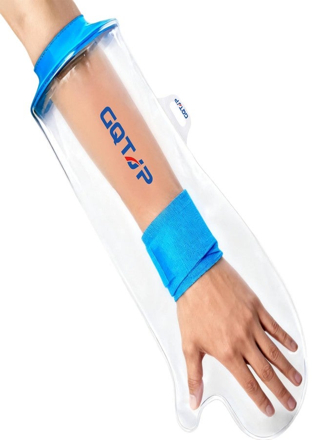 GQTJP Cast Cover for shower Arms/Hands Medical-Grade Shower & Swim Protector | Reusable Wound Sleeve for Broken Wrist, Fingers | Burn & Surgery Recovery （9‘’*22‘’） - Image 1
