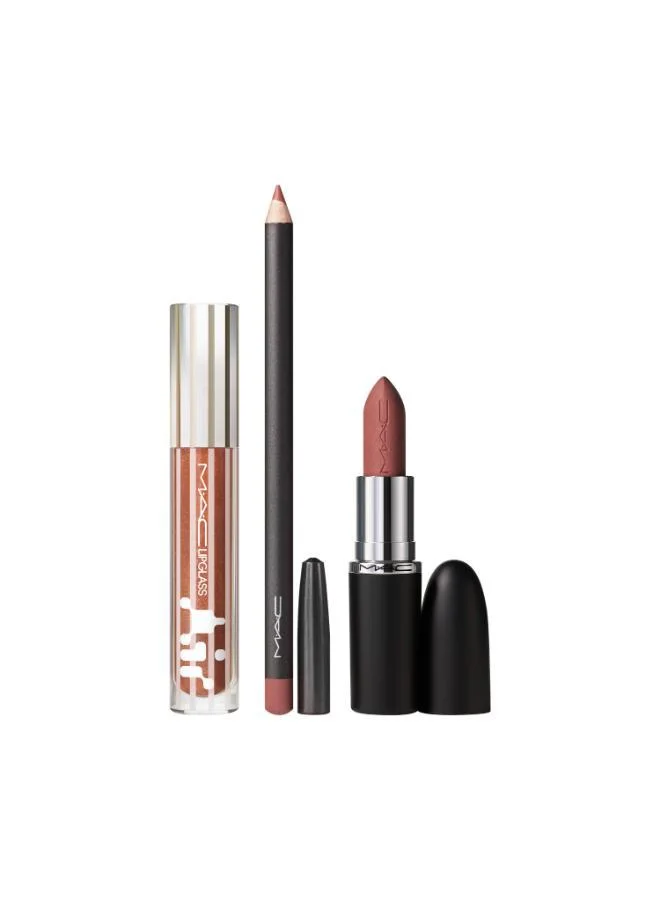 ماك كوزمتيكس ثلاثي الشفاه الرائج غداً: وورل، خصم ٣٢٪